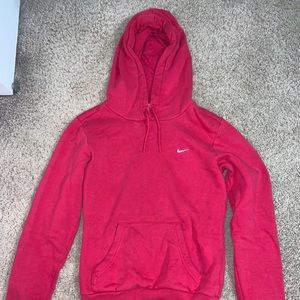 Pink Nike hoodie